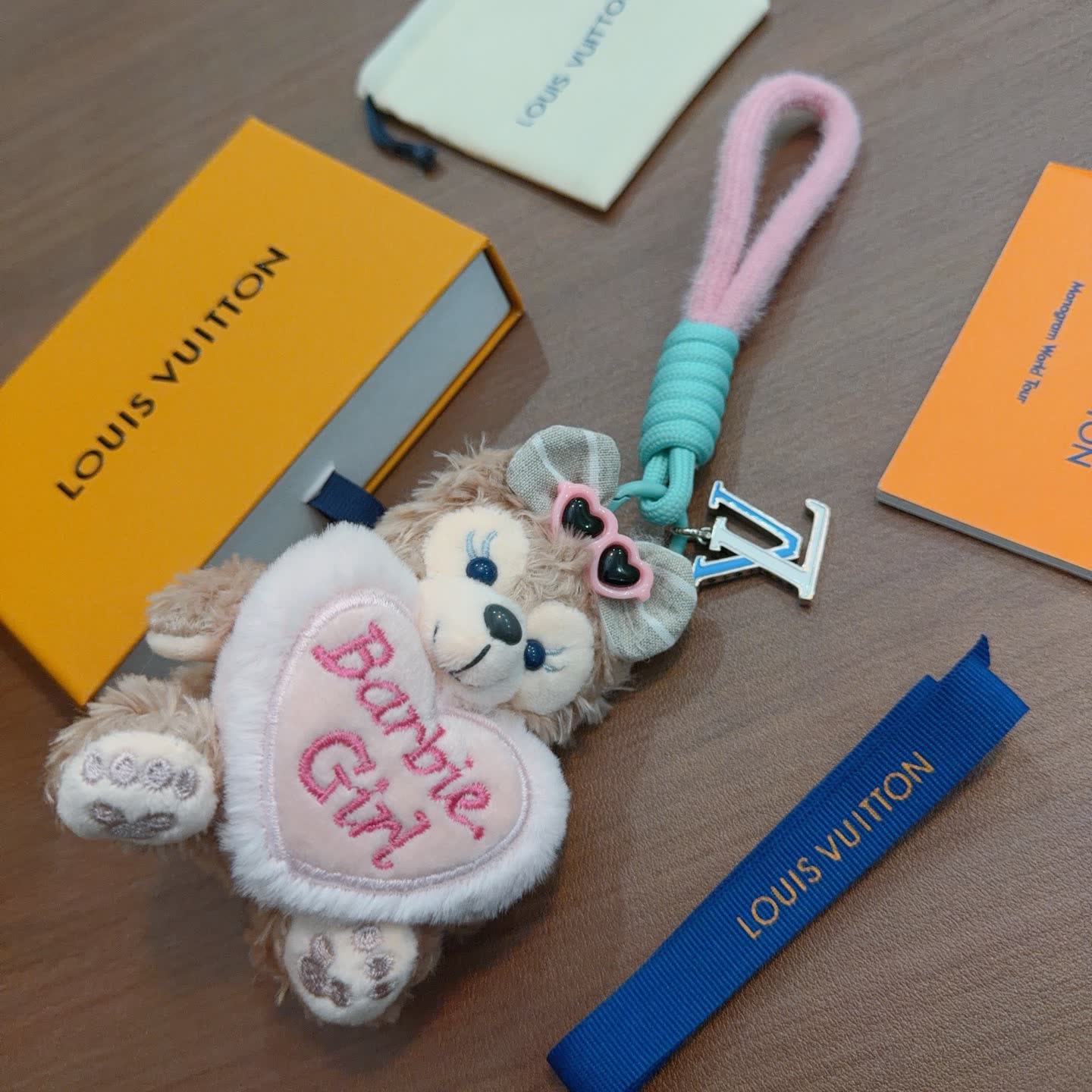Louis Vuitton Barbie Girl Bear Charm